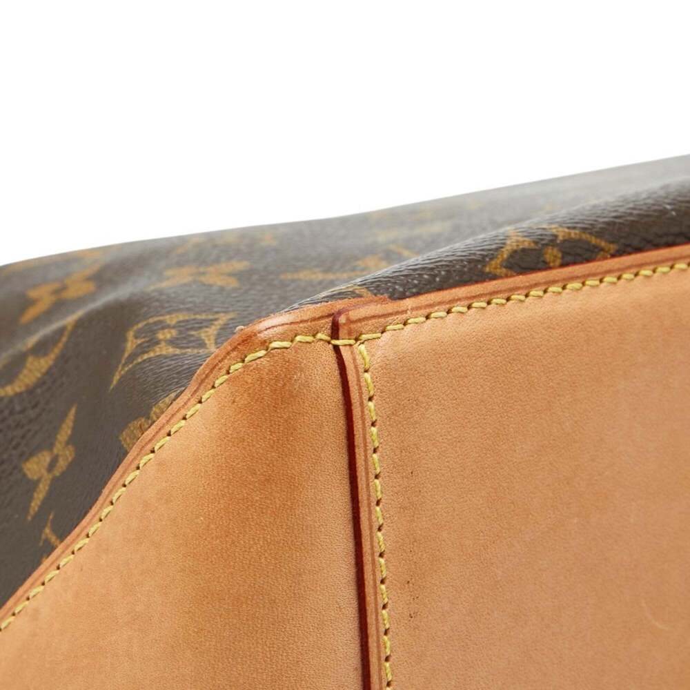 LOUIS VUITTON Authentic Brown Monogram Leather Shoulder Bag - Picture 5 of 10